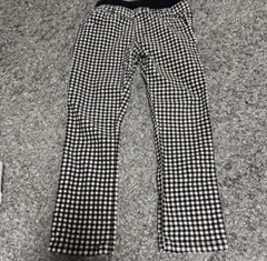 ギンガムチェックパンツ モノトーン カジュアル 120cm