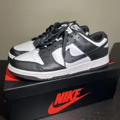 【美品】NIKE Dunk Low Retro Panda 27.5cmのサムネイル