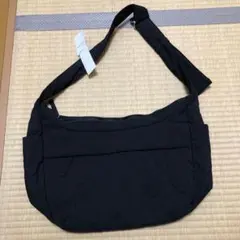 GLOBAL WORK ブラック ショルダーバッグのサムネイル