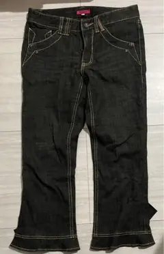(美品）TO BE CHIC クロップドパンツ　サイズ38のサムネイル