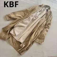 【KBF】ボーイッシュコート　ライナー付き　ベージュ系　アウター　羽織
