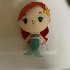 ディズニー アリエル マスコット ぬいぐるみ キーホルダー