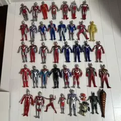 【30体以上！】ウルトラマン フィギュア ソフビ まとめ売り セット