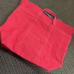 マリメッコmarimekkoトートバッグ　赤 レッド