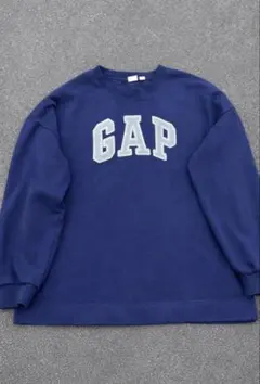【希少】00’s OLD GAP ロンT スウェット Y2K ネイビー 人気