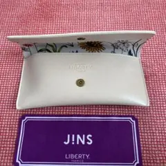 JINS LIBERTYコラボ メガネケース アイボリー