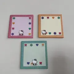 ハローキティ メモ用紙 3柄