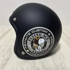 スヌーピー ジェットヘルメット アークス SNJ-20 MBK/SL 57-59 - メルカリ