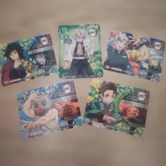 鬼滅の刃 キャラクターシール5枚セット