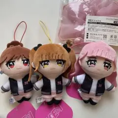 ME:I GIGO マスコットぬいぐるみ まとめ売りRAN AYANE SUZU