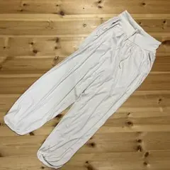 ホワイト Sサイズ ヨガパンツ