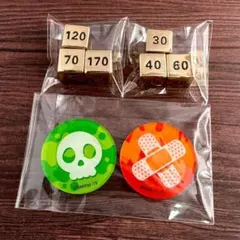 【海外限定】 金属製 ダメカン ダイスGB & 状態異常マーカー ポケモン