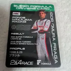IGOR OMURA FRAGA ドライバーズカード #65