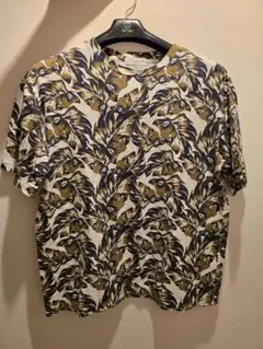 TOMORROWLAND 葉柄コットンTシャツ