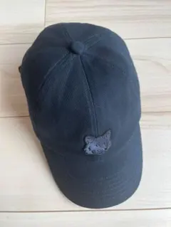 Maison Kitsuné メゾンキツネ フォックスヘッド キャップ ネイビーのサムネイル