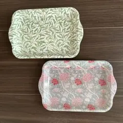 ウィリアム・ヒルモリスのトレー2枚セット