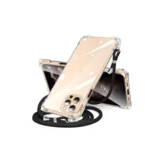 iPhone 11 Pro 用 ケース クリア ショルダー iphone11