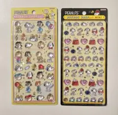 国内正規品　ボンボンドロップシール　スヌーピー　2種セット