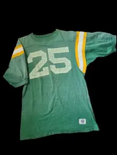 希少!60s チャンピオン フットボールT サイズ 42 コットン100