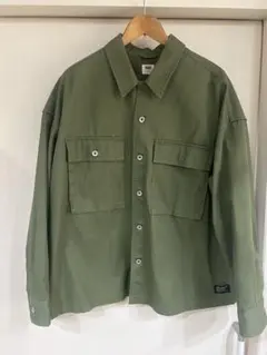 Levi’s リーバイス ワークシャツ L カーキ ミリタリー オーバーサイズ