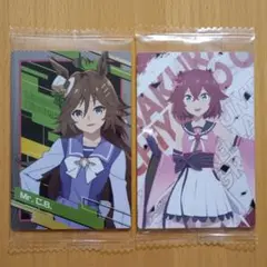 ウマ娘 シンデレラグレイ ウエハース カード サクラチヨノオー ミスターシービー