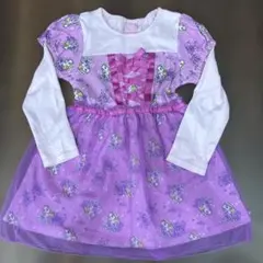 【baby doll 】プリンセス　コラボ　　　ラプンツェル　なりきりワンピース