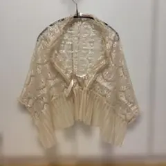 Rouge vif レースボレロ