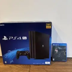 C*r様 PS4 Pro 本体 1TB (CUH-7200B)とソフト1本のセッ