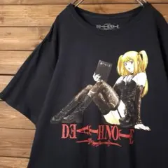 DEATH NOTE デスノート 弥海砂 ミサミサ Tシャツ A柄 小畑健 限定 公式 デスノート ミサミサ 弥 海砂 単体 シルクスクリーン
