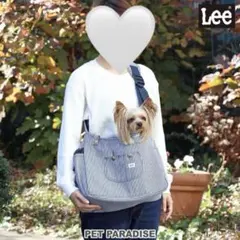Lee 大サイズ ストライプ ショルダーバッグ キャリーバッグ