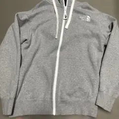 THE NORTH FACE グレー ジップアップパーカー