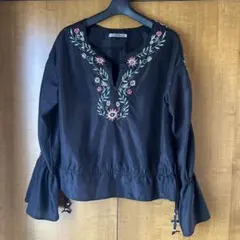 ブラウス　刺繍ブラウス　ナイスクラップ