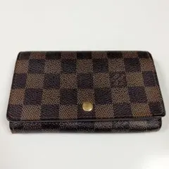❂ルイヴィトン✪ ポルトフォイユ トレゾール ダミエ 折り財布