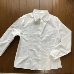 ホワイト 長袖シャツ 3L