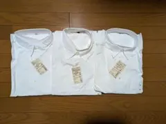 タグ付き新品！無印良品 オーガニックコットン洗いざらしシャツ XL 3枚セットのサムネイル
