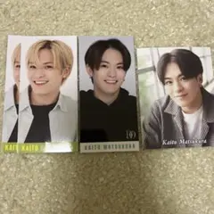 【バラ売り⭕️】　TravisJapan 松倉海斗　Myojo デタカ　厚紙