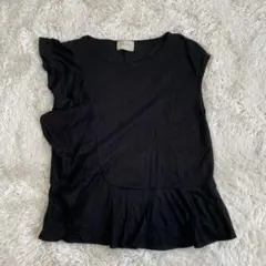 UNITED ARROWS ブラックノースリーブチュニックのサムネイル