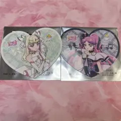 キミとアイドルプリキュア　ビアードパパ　コースター　キュアズキューン　キッス