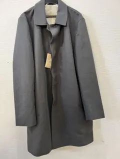 MUJI ステンカラーコート M ダークグレー　新品未使用
