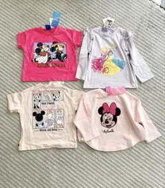 Disney ディズニー トップス 4枚セット 80.90cm新品未使用のサムネイル