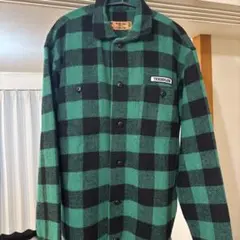 TENDERLOIN グリーン・ブラックチェック Mサイズ