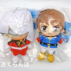 【新品】ガンダム Chibiぬい　 シャア・アズナブル＆アムロ・レイ セット