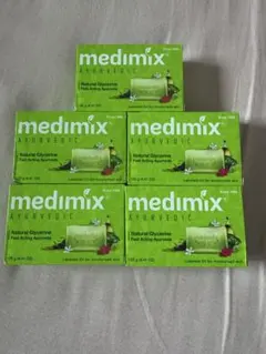 アーユルヴェーダ石鹸 medimix ナチュラルグリセリン 125g 5個のサムネイル