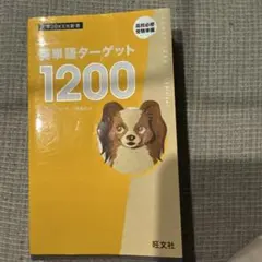 英単語ターゲット1200 旺文社