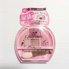 限定　キャンメイク　プランぷくコーデアイズ06　さくらんぼプランぷく