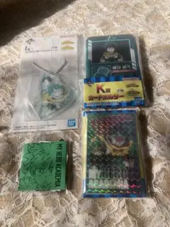 ヒロアカ 一番くじ 緑谷出久 アクリルチャーム ミラーカード カードホルダー