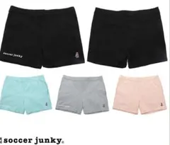期間限定セール！サッカージャンキー　ショートパンツ　XLサイズ　ブラックのサムネイル