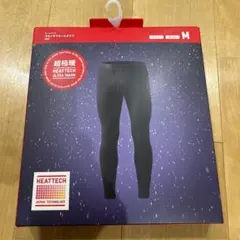 ユニクロ 超極暖ヒートテック タイツ（前開き・Mサイズ・黒）