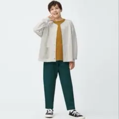 GU 150 シェフパンツ　グリーン