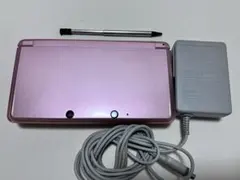 ニンテンドー3DS ミスティピンク 充電器付き